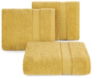 BAVLNENÝ UTERÁK LIANA 50X90 CM HORČICOVÁ