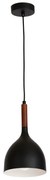 Luster na lanku NOAK WOOD 1xE27/60W/230V