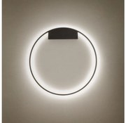 Redo 01-2819 - LED Stmievateľné nástenné svietidlo FEBE LED/24W/230V čierna