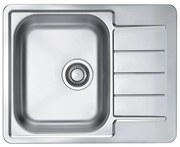ALVEUS 1125356 - Kuchynský drez LINE 61,5x50 cm matná oceľ/satén