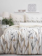 Francúzske krepové obliečky Renforcé - Aneta béžová