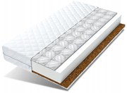 Detský matrac JUNIOR MAX RELAX 180x90x10 cm - kokos / pena / pohánka