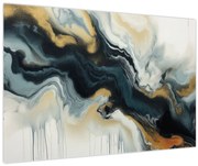 Obraz - Mramorovaná kresba (90x60 cm)