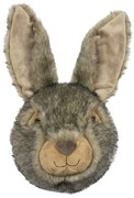 Nástenná plyšová dekorácia hlava králik Cuddly Rabbit - 39*20*47cm