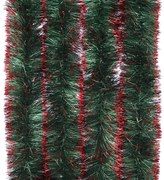 Girlanda pr. 7 cm dl. 2 m zeleno-červená 10301-02