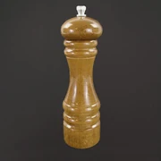 AMADEA Drevený mlynček na korenie tmavé drevo, 18 cm