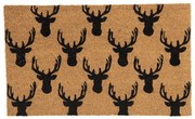 Rohožka z kokosových vlákien s jeleňmi - 75 * 45 * 1 cm