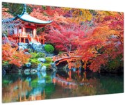 Obraz - Orientálna krajina (90x60 cm)