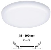 Paulmann 92392 - LED/17,5W IP44 Kúpeľňové podhľadové svietidlo VARIFIT 230V