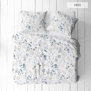 KREPOVÉ OBLIEČKY KORALOVE 160X200 CM, 2KS 70X80 CM KVETY