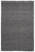 Ručne tkaný kusový koberec Eskil 515 anthracite, 80x150, šedá, chodba / predsieň, Obsession