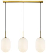 Luster na lanku ALIAS 3xE14/40W/230V zlatá