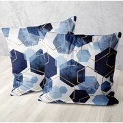 Obliečka na vankúš Blue Graphite Veľkosť: 40x40cm