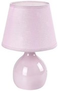 Rabalux 74078 stolná lampa Ingrid, sv. ružová