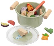 lupilu® Drevené kuchynské príslušenstvo na hranie (hrniec) (100394128)