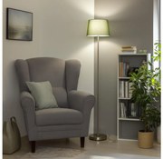 Brilagi - LED stojacia lampa CERIA 1xE27/40W/230V, priemer 30 cm, zelená/matný chróm