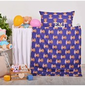 Obliečky detské bavlnené Tiger EMI, Detský set 90x130 + 45x65