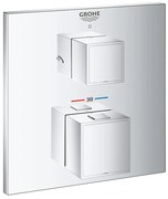 GROHE 24154000 - Termostatická batéria GROHTHERM CUBE lesklý chróm