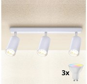 Brilagi - LED stmievateľné bodové svietidlo SELE 3xGU10/6,5W/230V biela
