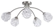 Searchlight 11525-5SN - Prisadený luster ASTRAL 5xG9/33W/230V matný chróm