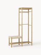 Skriňa na oblečenie z bambusového dreva Ember