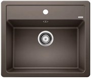 Blanco Legra 6, silgranitový drez 585x500x190 mm, 1-komorový, kávová, 523337