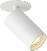 Moderné zapustené bodové svietidlo biele GU10 50mm IP44 - Chels