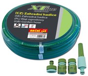 XTline Záhradná hadica 1/2” 20m + sada s postrekovačmi