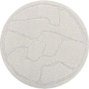 Koberec Agnella Morphic Tektonica svetlosivý kruh