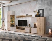 Obývacia stena Catalis (dub vikingský/kašmír) (s osvetlením)