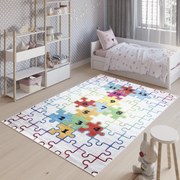 Dizajnový koberec PUZZLE - PRINT EMMA ROZMERY: 120x170