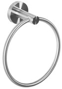 Rea Mist 05, okrúhly prsteňový vešiak na uterák 332915, oceľová, REA-06903