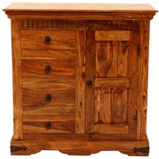 furniture-nabytek.cz - Komoda z masívneho palisandrového dreva 90x90x45