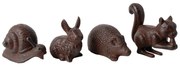 Kovové záhradné sošky v súprave 4 ks Animals – Esschert Design
