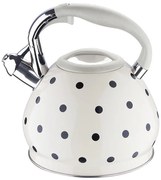 Kanvica s píšťalkou bodkovaná 3,4 l