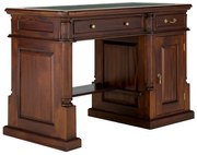 furniture-nabytek.cz - Masívny písací stôl Cambridge z mahagónu, lakovaný, hnedý – 120×60×80 cm