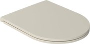 Isvea Isvea, INFINITY WC sedátko SLIM, Soft Close, Easy Take, Ivory, 40KF0532I