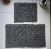 DY Kúpeľňová sada koberčekov Boston 11 - tmavosivá