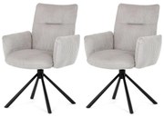 Sada jedálenských stoličiek s vratným mechanizmomDCH-D1332 CRM2, 2 ks