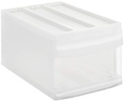 M - Zásuvka, úložný box výsuvný, transparentný Rotho SYSTEMIX (A4)