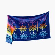 Bavlnená plážová osuška KORMIDLO 90 x 180 cm