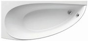 Asymetrická vaňa Ravak Avocado 150x75 cm akrylát ľavá CT01000000