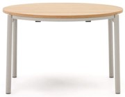 Okrúhly rozkladací jedálenský stôl v dekore duba ø 120 cm Montuiri – Kave Home