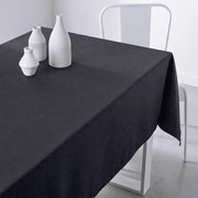 TODAY obrus Essential 100% polyester Fusain - tm. sivá - 150x250 cm