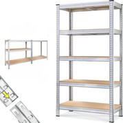 Regál s vysokou nosnosťou HEAVY, max. 875kg, 90x40x180cm, strieborná Jurhan