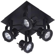 Stropná lampa Medison-4 sandy black PL4