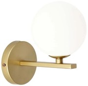 Candellux Mosadzné nástenné svietidlo Kama pre žiarovku G9 21-73419