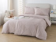 XPOSE® Bavlnené obliečky DARA na dve postele - béžové