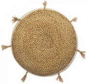 Prírodný jutový vankúš na sedenie na podlahe RITUAL