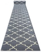 Protišmykový behúň Maroko sivý TRELLIS 30352